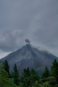 erupting Volcano