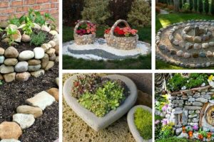 10 Beautiful Stone Garden Decorations That Will Amaze You